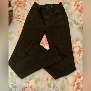 Wax Jeans Butt I love you black stretchy jeans 26” waist size (3) in great shape